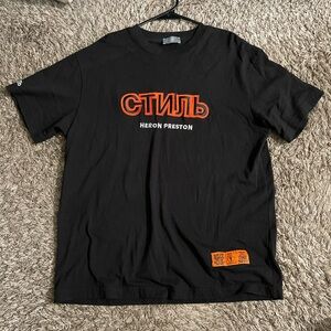 LIKE NEW! Heron Preston Tee